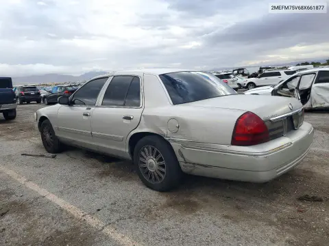 2008 Mercury Grand Marquis Ls VIN 2MEFM75V68X661877 фото 2