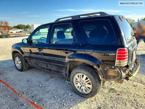 2005 Mercury Mariner VIN 4M2CU57195DJ21763 фото 2