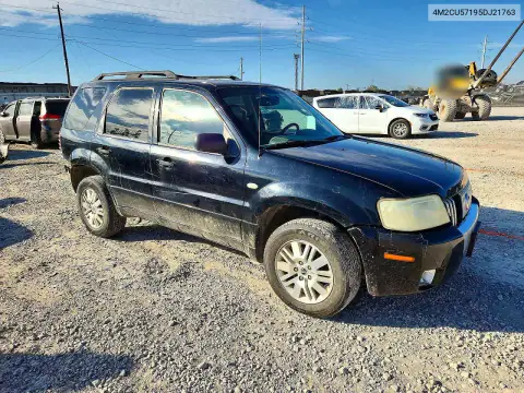 2005 Mercury Mariner VIN 4M2CU57195DJ21763 фото 4