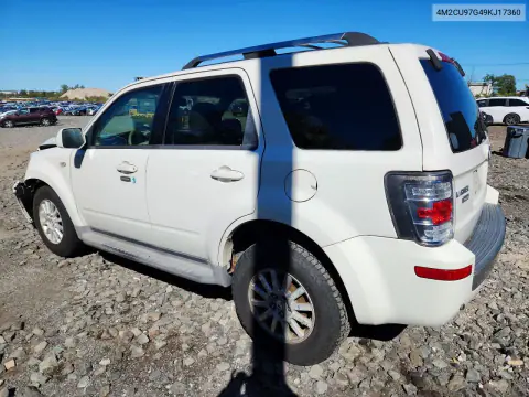 2009 Mercury Mariner Premier VIN 4M2CU97G49KJ17360 фото 2