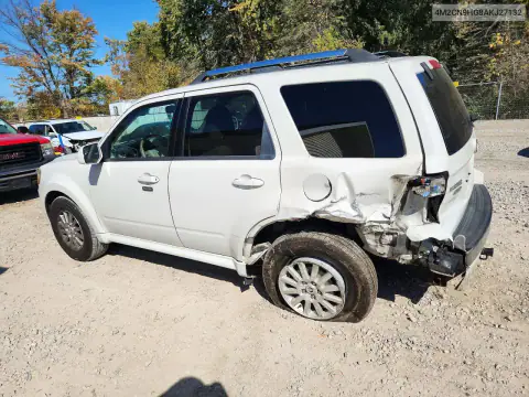 2010 Mercury Mariner VIN 4M2CN9HG8AKJ27132 фото 2