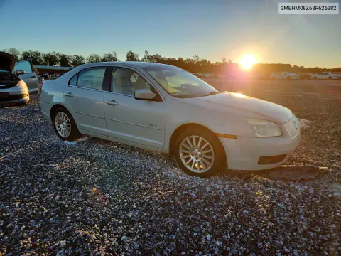 2008 Mercury Milan Premier VIN 3MEHM08Z68R626382 фото 4