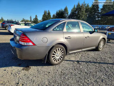 2006 Mercury Montego Premier VIN 1MEHM42196G614564 фото 3