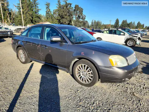 2006 Mercury Montego Premier VIN 1MEHM42196G614564 фото 4