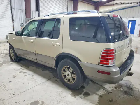 2003 Mercury Mountaineer VIN 4M2ZU86K43UJ19695 фото 2