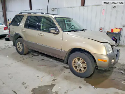 2003 Mercury Mountaineer VIN 4M2ZU86K43UJ19695 фото 4