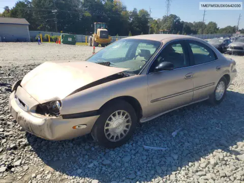 1MEFM53U3XG642030 — 1999 Mercury Sable, Передняя часть, фото до ремонта