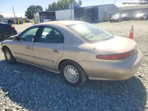 1999 Mercury Sable Ls VIN 1MEFM53U3XG642030 фото 2