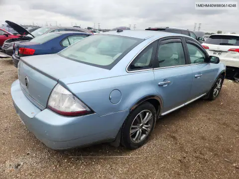 1MEHM40W88G614248 — 2008 Mercury Sable, фото 3 с аукциона Copart 20.10.2026, Естественный износ