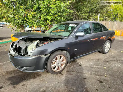 1MEHM42W98G608522 — 2008 Mercury Sable, Передняя часть, фото до ремонта
