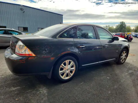 2008 Mercury Sable Premier VIN 1MEHM42W98G608522 фото 3