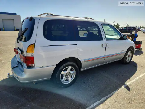1999 Mercury Villager VIN 4M2XV11T4XDJ00792 фото 3