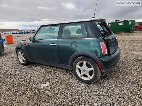 2006 Mini Cooper VIN WMWRC33566TK73598 фото 2