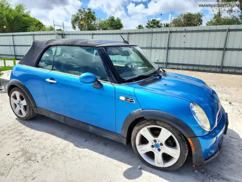 2008 Mini Cooper S VIN WMWRH33508TL96074 фото 4