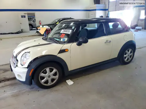 2010 Mini Cooper VIN WMWMF3C51ATZ23416 фото 1