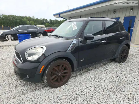 WMWZC5C59BWL55166 — 2011 MINI Cooper, Передняя часть, фото до ремонта