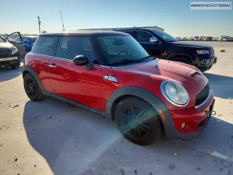2012 Mini Cooper S VIN WMWSV3C51CT385863 фото 4