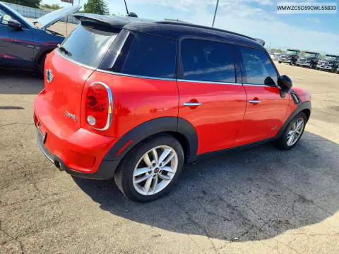 2012 Mini Cooper S Countryman VIN WMWZC5C59CWL55833 фото 3