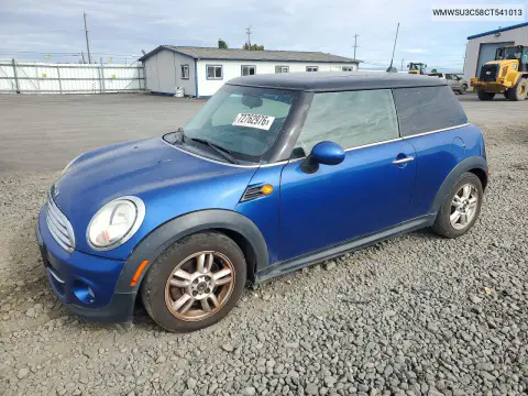 2012 Mini Cooper VIN WMWSU3C58CT541013 фото 1