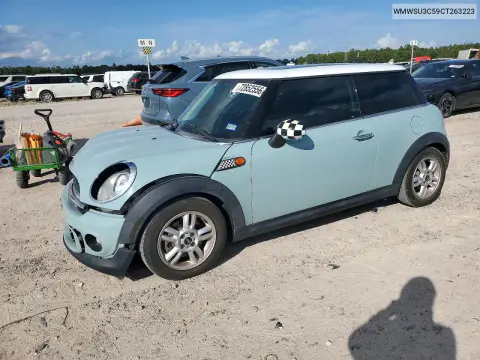 2012 Mini Cooper VIN WMWSU3C59CT263223 фото 1