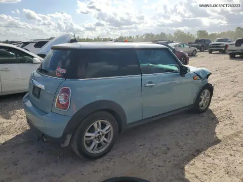 2012 Mini Cooper VIN WMWSU3C59CT263223 фото 3