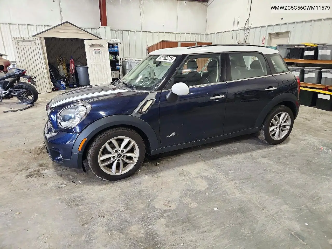 2012 Mini Cooper S Countryman VIN WMWZC5C56CWM11579 фото 1