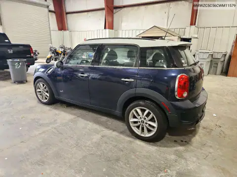 2012 Mini Cooper S Countryman VIN WMWZC5C56CWM11579 фото 2