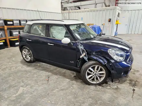 2012 Mini Cooper S Countryman VIN WMWZC5C56CWM11579 фото 4