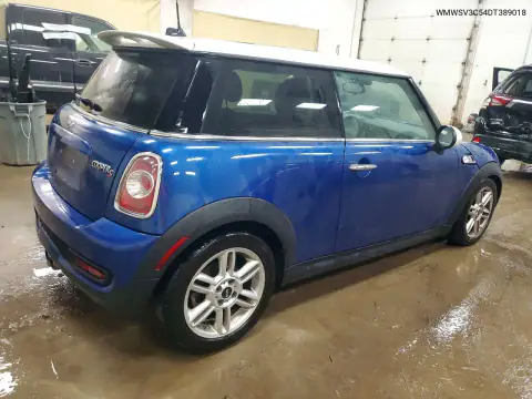 WMWSV3C54DT389018 — 2013 MINI Cooper, фото 3 с аукциона Copart, Передняя часть