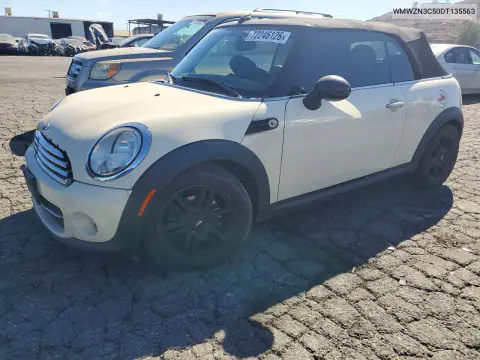WMWZN3C50DT135563 — 2013 MINI Cooper, Передняя часть, фото до ремонта