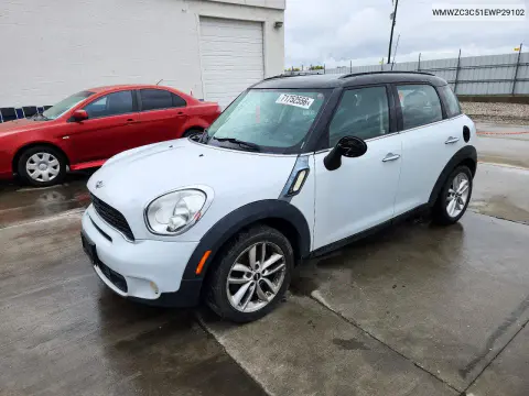 2014 Mini Cooper S Countryman VIN WMWZC3C51EWP29102 фото 1