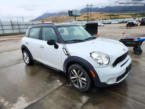 2014 Mini Cooper S Countryman VIN WMWZC3C51EWP29102 фото 4