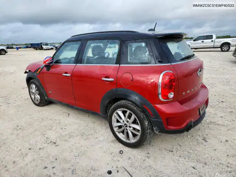 2014 Mini Cooper S Countryman VIN WMWZC5C51EWP40533 фото 2