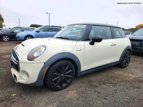 2014 Mini Cooper S VIN WMWXM7C51ET970851 фото 1