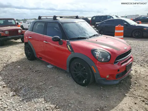 2015 Mini Cooper S Countryman VIN WMWZC3C54FWT04247 фото 4