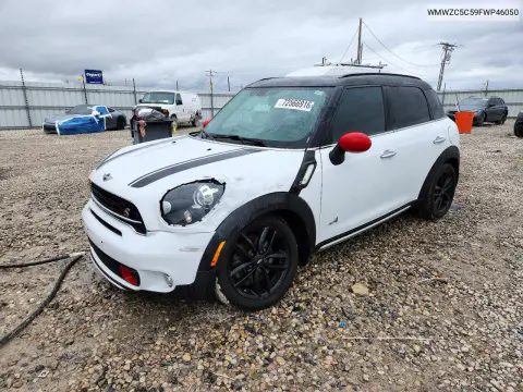 2015 Mini Cooper S Countryman VIN WMWZC5C59FWP46050 фото 1