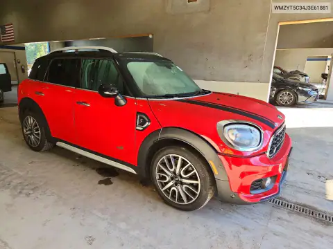 2018 Mini Cooper S Countryman All4 VIN WMZYT5C34J3E61881 фото 4
