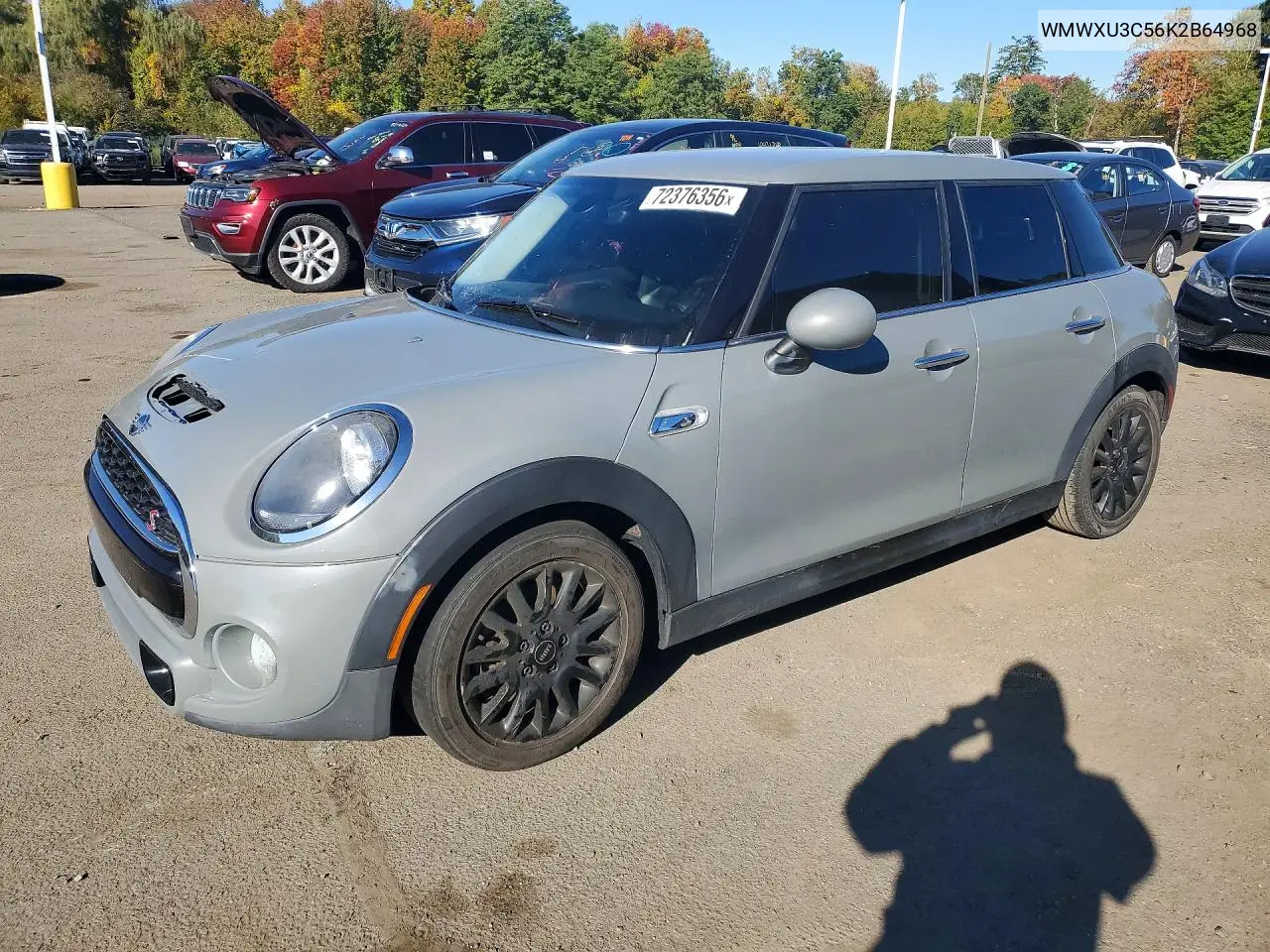 2019 Mini Cooper S VIN WMWXU3C56K2B64968 фото 1