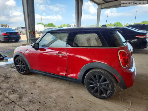 2019 Mini Cooper S VIN WMWXP7C59K2A52745 фото 2