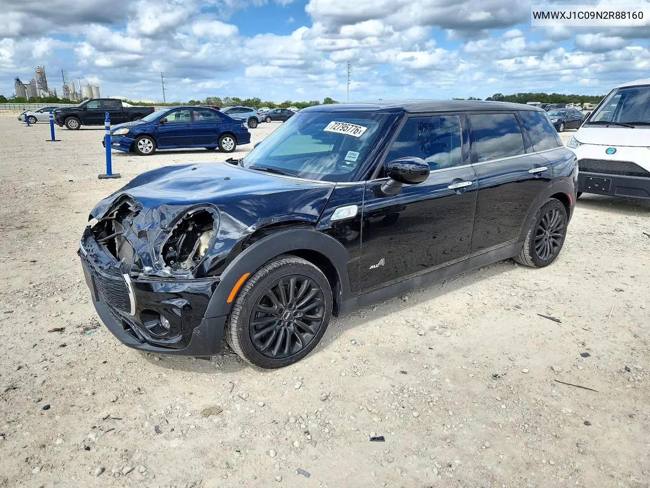 2022 Mini Cooper S Clubman All4 VIN WMWXJ1C09N2R88160 фото 1