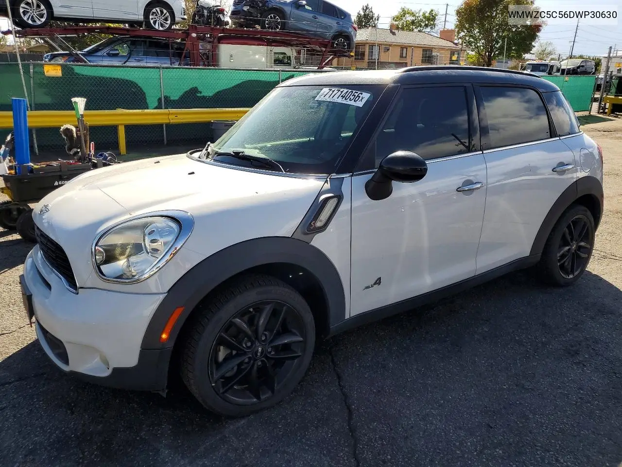 WMWZC5C56DWP30630 MINI Countryman 2013 — повреждение Мелкие вмятины и царапины, фото до ремонта