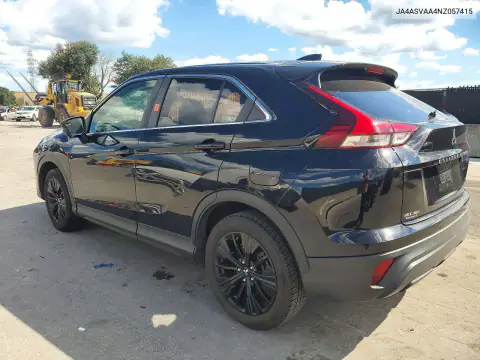 JA4ASVAA4NZ057415 — 2022 Mitsubishi Eclipse Cross, фото 2 с аукциона Copart 20.10.2026, Мелкие вмятины и царапины