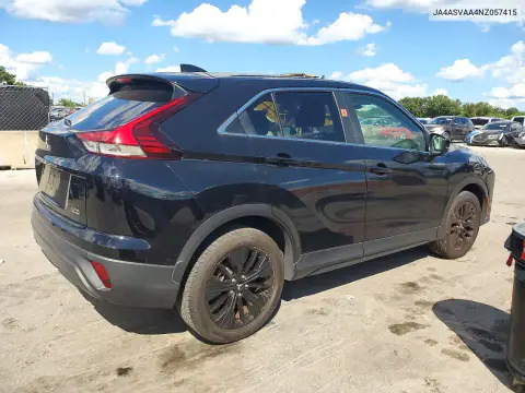 JA4ASVAA4NZ057415 — 2022 Mitsubishi Eclipse Cross, фото 3 с аукциона Copart 20.10.2026, Мелкие вмятины и царапины