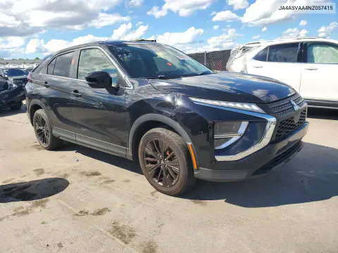 JA4ASVAA4NZ057415 — 2022 Mitsubishi Eclipse Cross, фото 4 с аукциона Copart 20.10.2026, Мелкие вмятины и царапины