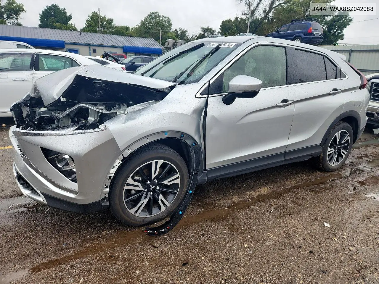 JA4ATWAA8SZ042088 Mitsubishi Eclipse Cross 2025 — повреждение Передняя часть, фото до ремонта