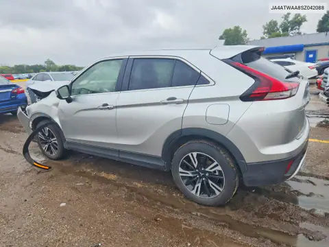 JA4ATWAA8SZ042088 — 2025 Mitsubishi Eclipse Cross, фото 2 с аукциона Copart 14.10.2026, Передняя часть