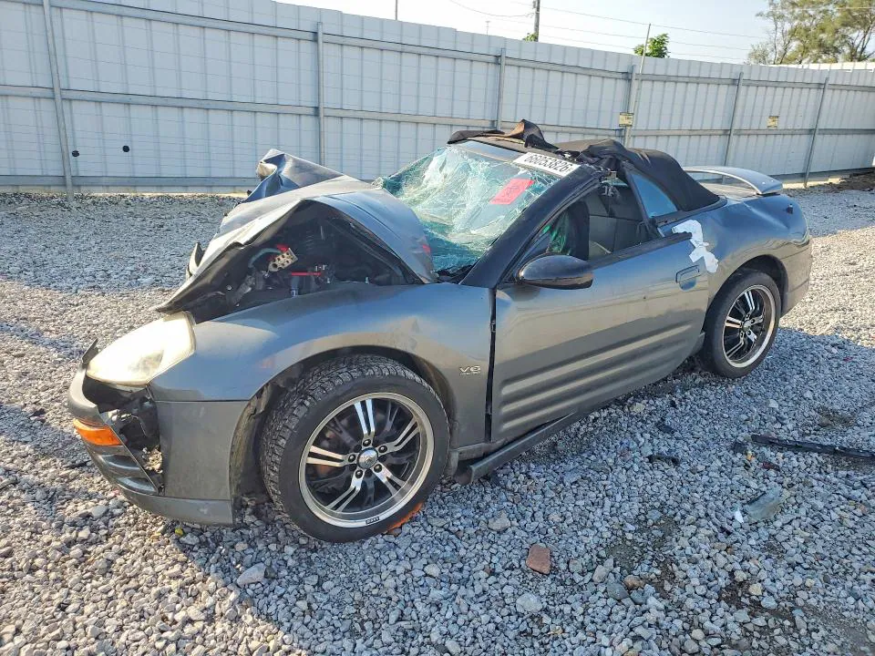 2003 MITSUBISHI ECLIPSE VIN 4A3AE75H13E102084 фото 1