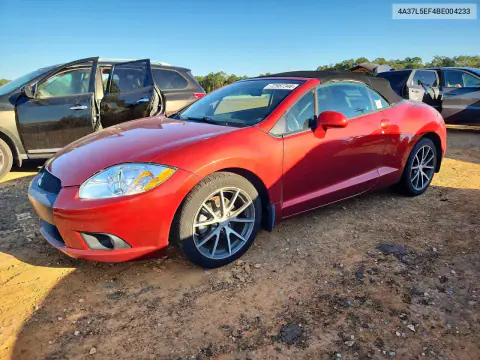 4A37L5EF4BE004233 — 2011 Mitsubishi Eclipse, Верхняя часть / Крыша, фото до ремонта