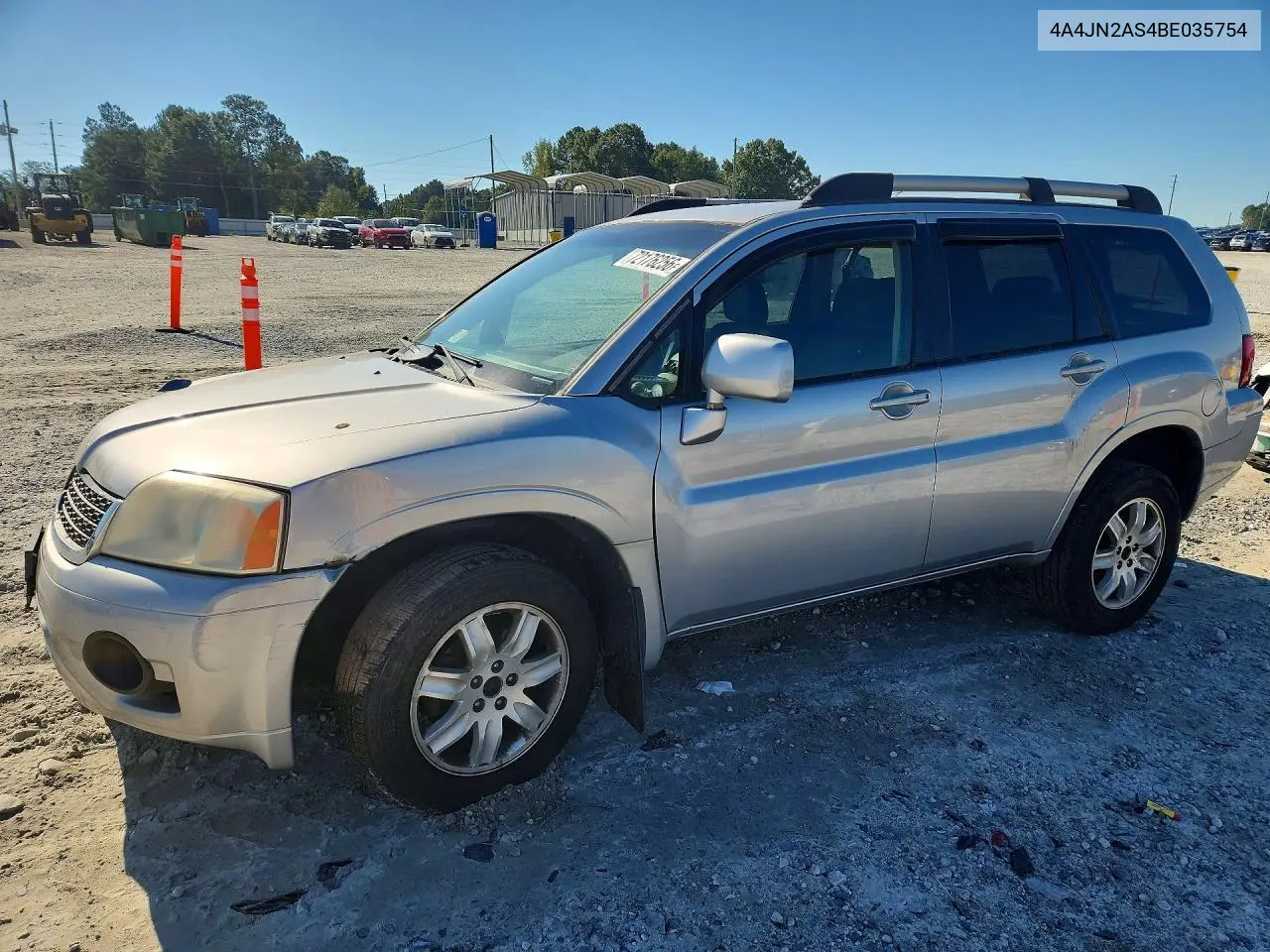2011 Mitsubishi Endeavor Ls VIN 4A4JN2AS4BE035754 фото 1