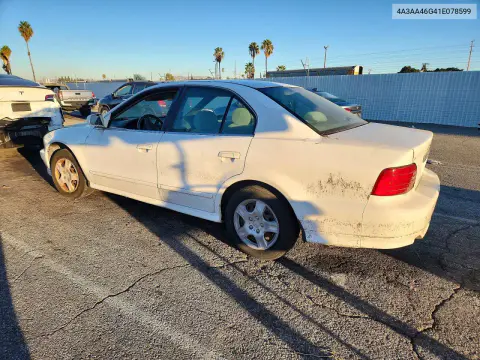 2001 Mitsubishi Galant Es VIN 4A3AA46G41E078599 фото 2